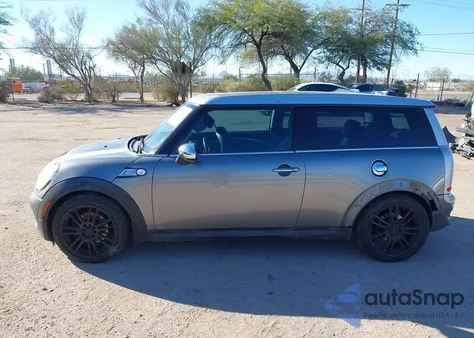 2008 Mini Cooper S Clubman из США, поврежденный, VIN WMWMM33518TP87059